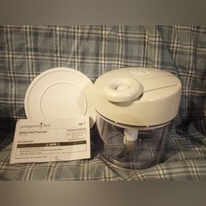 Pampered Chef Manual Food Processor